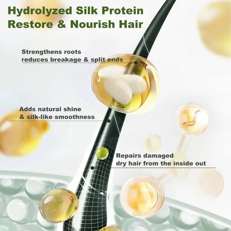 ✨Gaivinantis plaukų šampūnas, suteikiantis jiems glotnumo ir blizgesio-LT