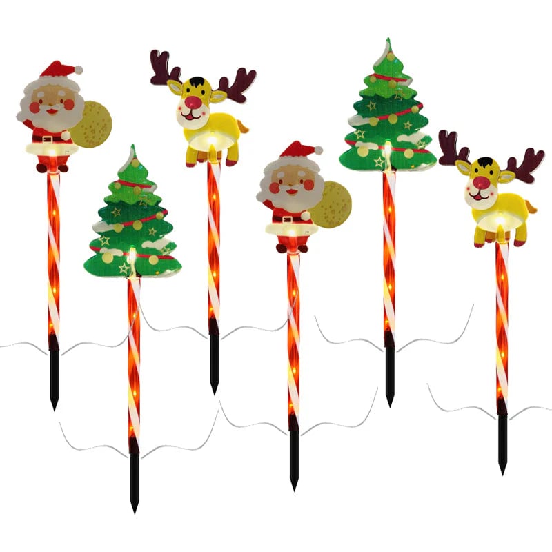 🎄🎁6-pak ruchomych lampek choinkowych