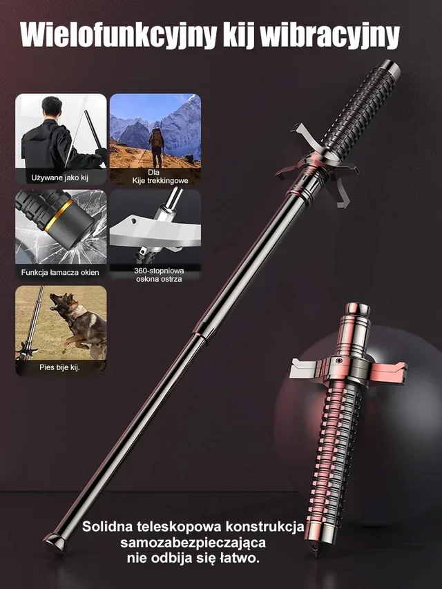 Πολυλειτουργικό τηλεσκοπικό κοντάρι - ορειβασία σε εξωτερικούς χώρους-GR