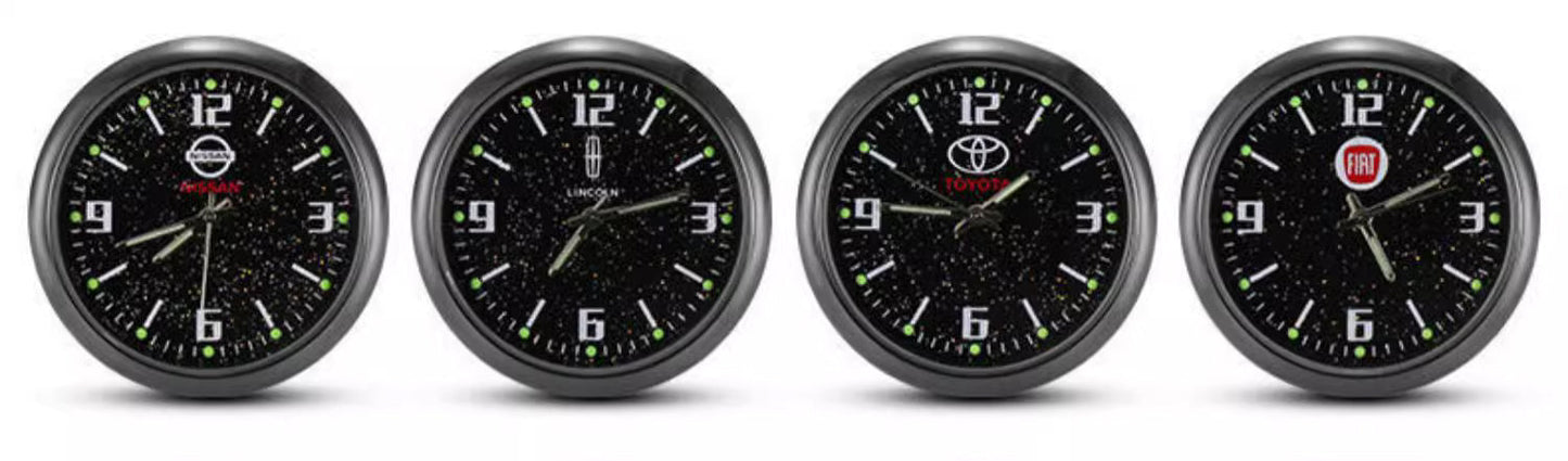 Ζεστές εκπτώσεις ✨50% έκπτωση ✨Φωτεινό ρολόι αυτοκινήτου με χαλαζία-GR