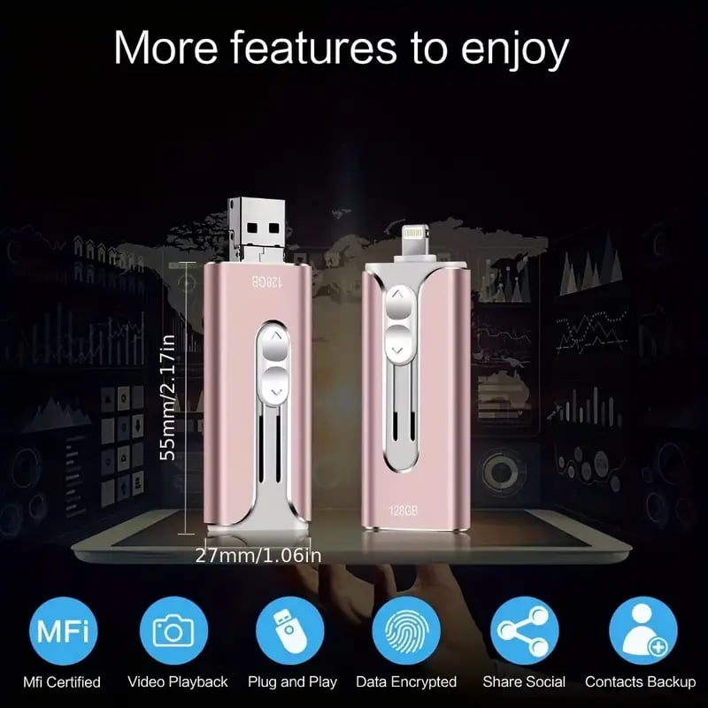 Pamięć zewnętrzna USB FileNest 4 w 1