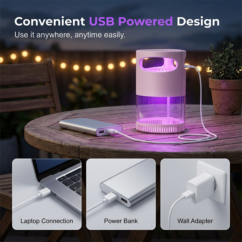 🦟 50% ZNIŻKI! Lampa UV na komary – cicha, z USB, bez chemikaliów. Sprzedano ponad 50 tys. sztuk! 🔇🌙