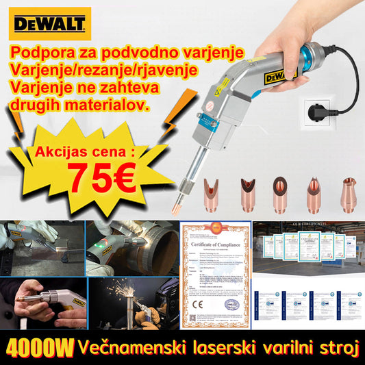 Laserski varilni stroj (3 v 1) DEWALT Najnovejši modelis leta 2023 Varjenje + pjovimas + nuėmimas