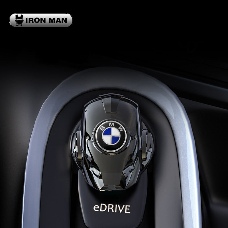 „Iron Man“ automobilio užvedimo mygtuko apsauginis dangtelis-LT
