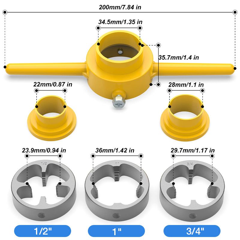 🔥Naujoms prekėms 30% nuolaida 🔧Plastikinių tūbo sriegiklių 6 PAKETŲ rinkinys