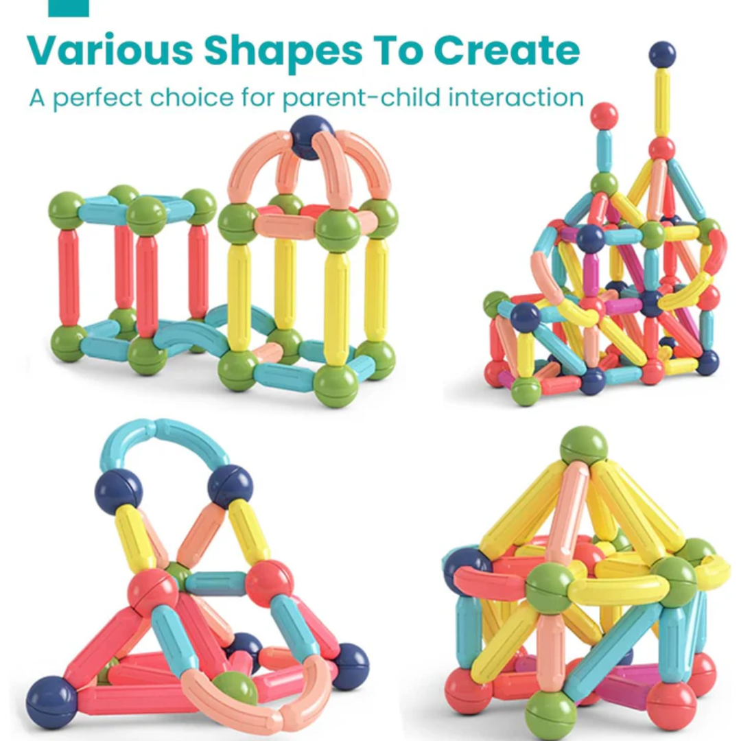 KiddyMag™ - magnetinis rankdarbių rinkinys-LT