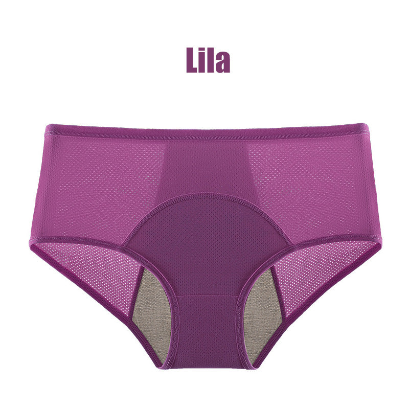 (L-8XL)🌸Pirk 2, gauk 1 nemokamai🔥Moteriški aukšto juosmens nepralaidūs apatiniai👙-LT