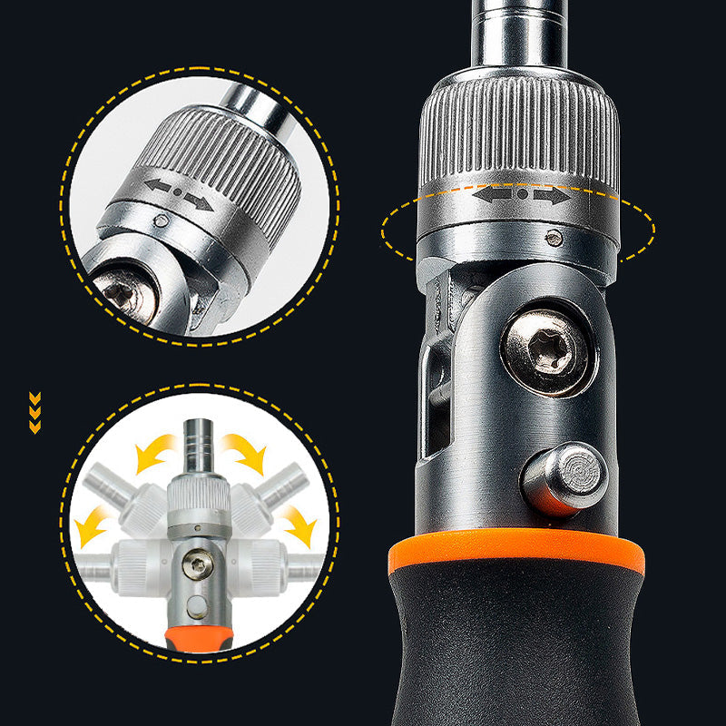 ⚙️Večnamenski komplet izvijačev z ragljo-SI