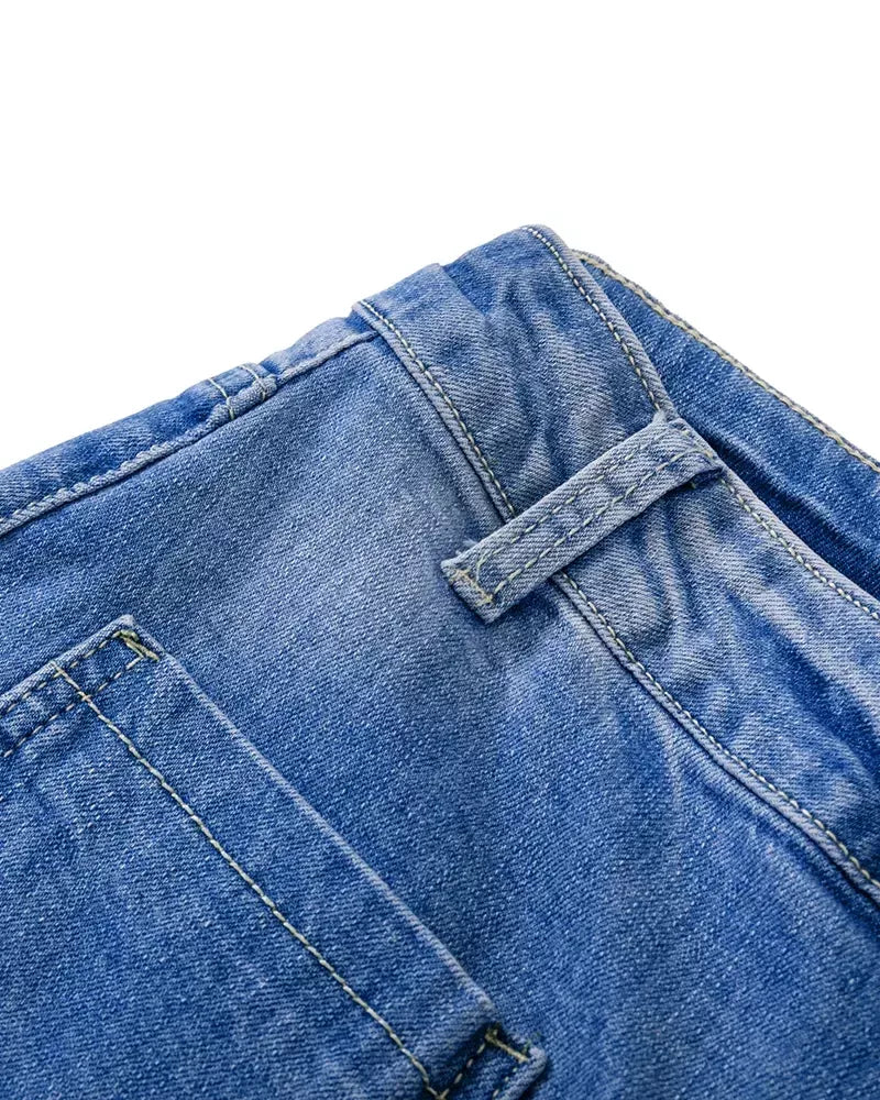 👖Pantalón de talle con botones 