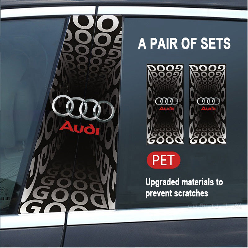 🔥Išpardavimas🔥2025 m. automobilio „Creative“ B statramsčio modifikavimo HD apsauginė plėvelė (2 vnt.)-LT