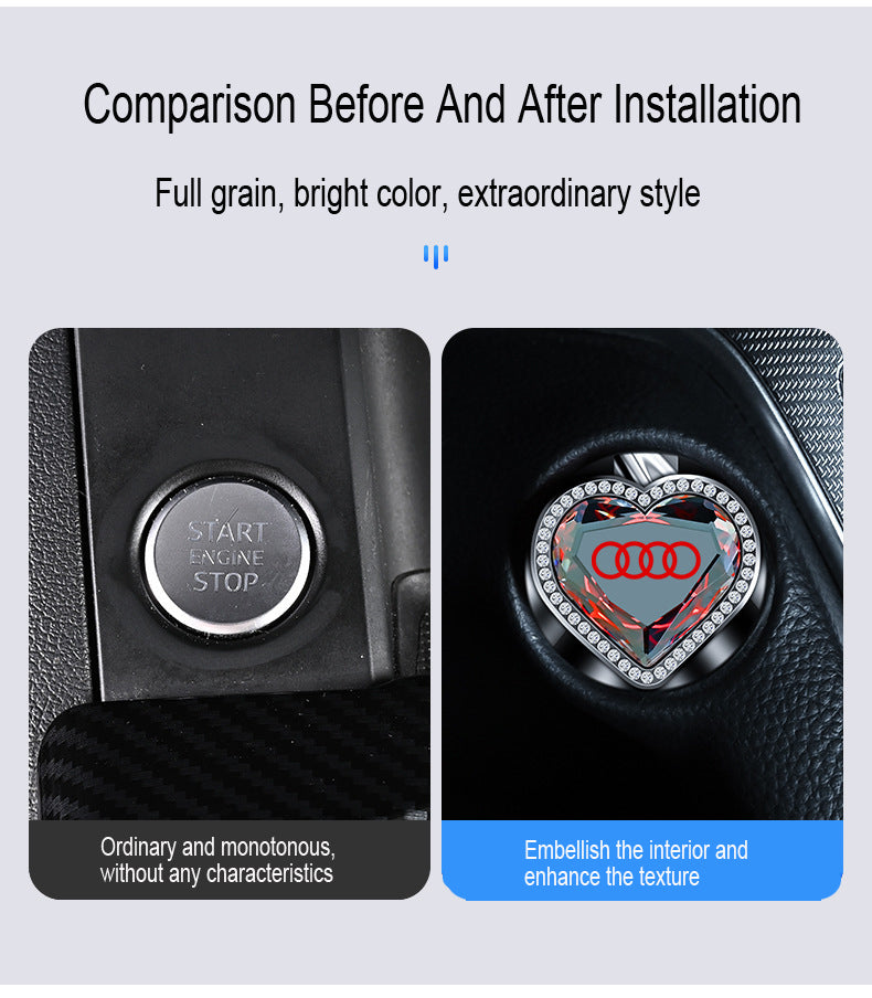 Gorąca wyprzedaż ✨49% zniżki ✨Ochronna osłona Crystal One-Button Start