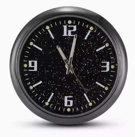 Karštas išpardavimas ✨50% nuolaida ✨Šviečiantis kvarcinis automobilio laikrodis-LT