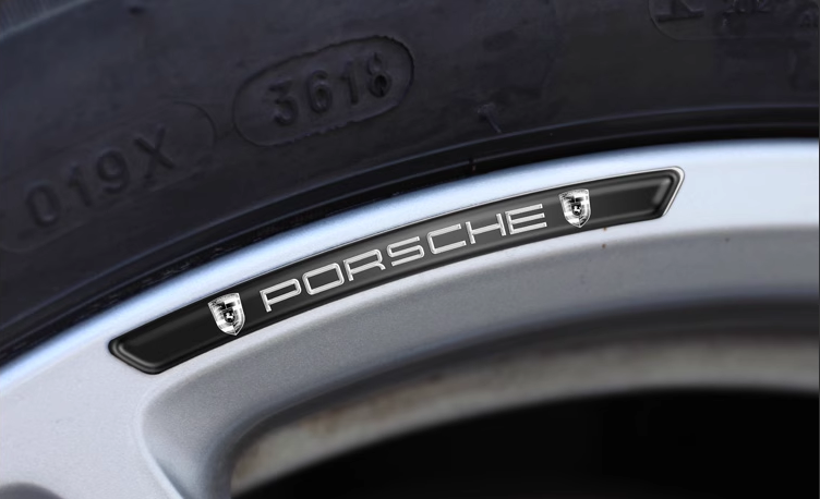 Gorąca wyprzedaż ✨50% zniżki ✨Naklejka 3D na felgę metalową z motywem osobowości (4 szt.)