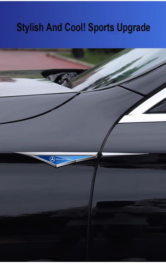 Kreatywne galwanizowane metalowe naklejki samochodowe✨2 szt.✨