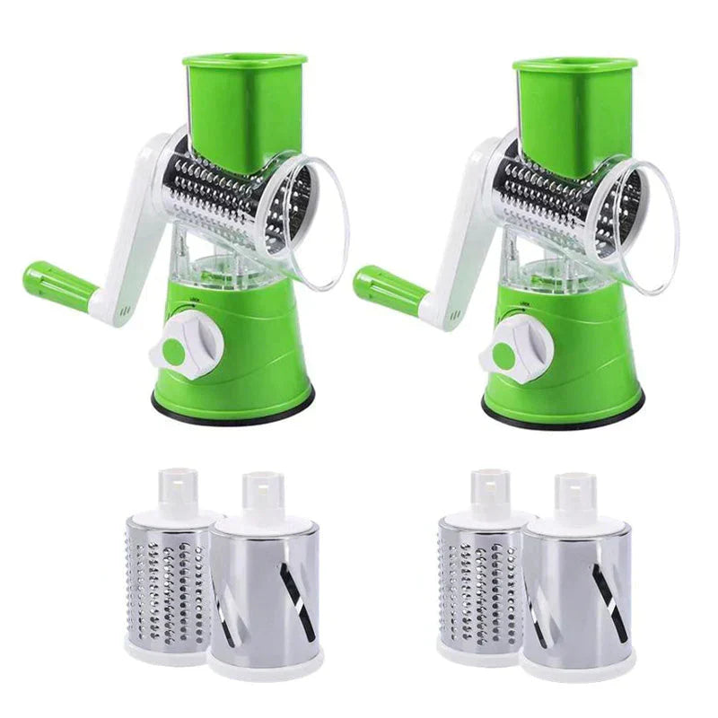 ✨Πρωτοχρονιάτικες Προσφορές 40% Έκπτωση🔥Κόφτης Λαχανικών 3 σε 1 με Περιστροφικό Τρίφτη-GR