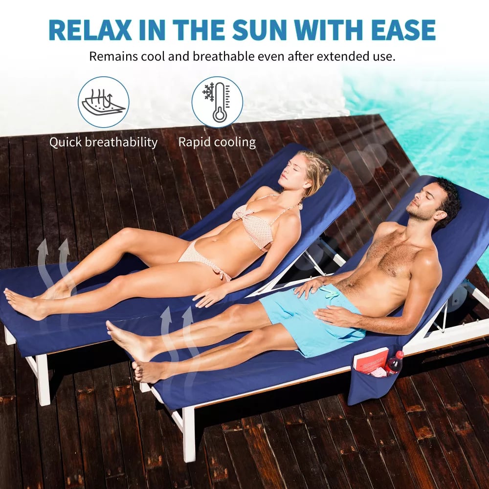 🏖️🌞 Rankšluostis deginimuisi maišelyje su kišenėmis daiktams susidėti💦-LT