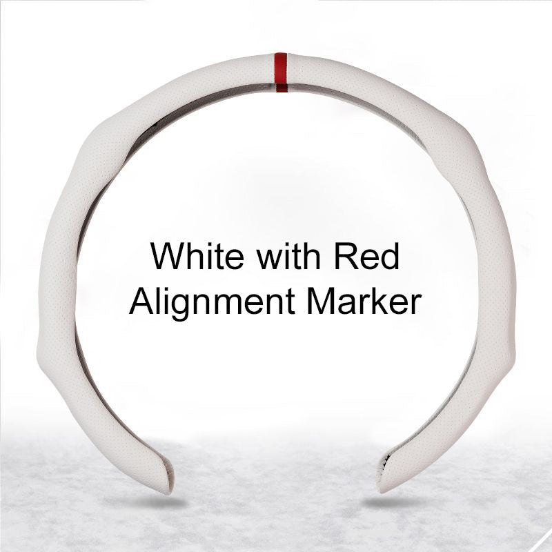 🔥🚗Oddychająca, antypoślizgowa, ultracienka osłona na kierownicę