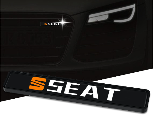 Gorąca wyprzedaż ✨50% zniżki ✨Stylowa, klimatyczna lampa LED z logo na środkową osłonę chłodnicy samochodu