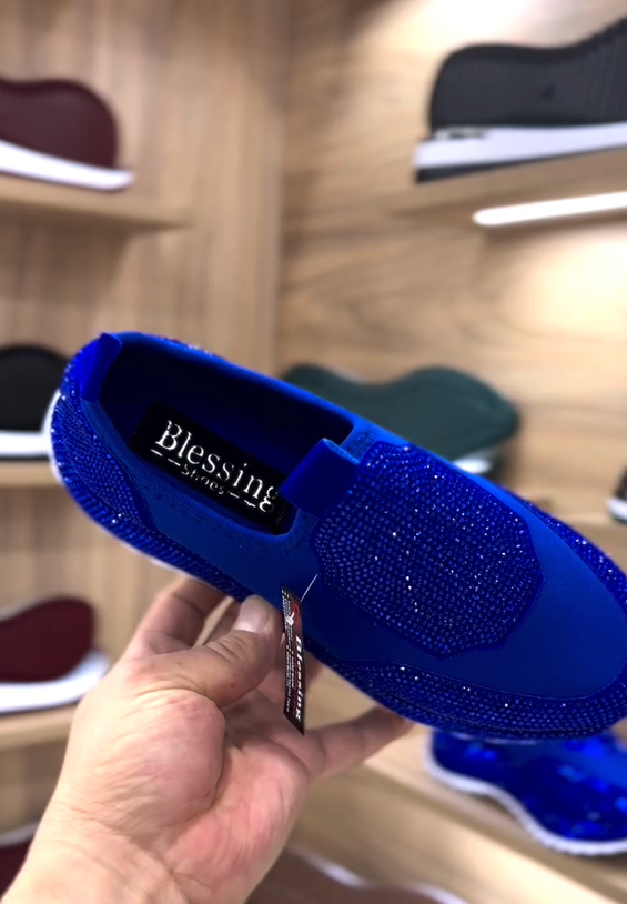 Μοντέρνα, καθημερινά αθλητικά παπούτσια με κρύσταλλα-GR