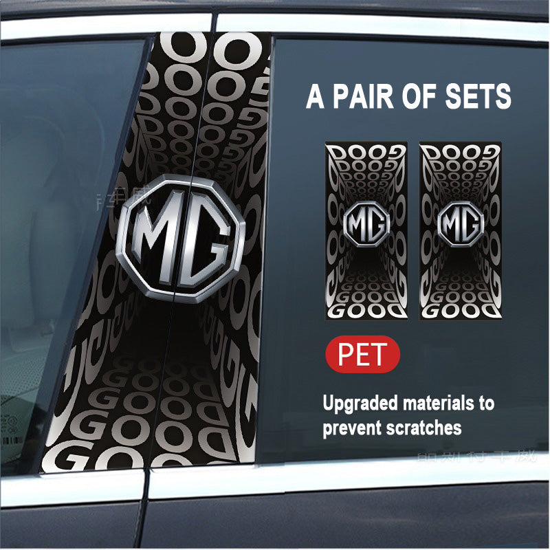 🔥Išpardavimas🔥2025 m. automobilio „Creative“ B statramsčio modifikavimo HD apsauginė plėvelė (2 vnt.)-LT