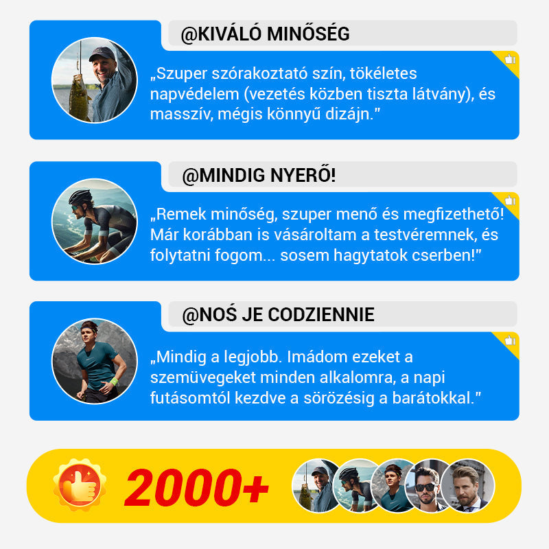 👓 Vyriški madingi lengvi akiniai nuo saulės-LT