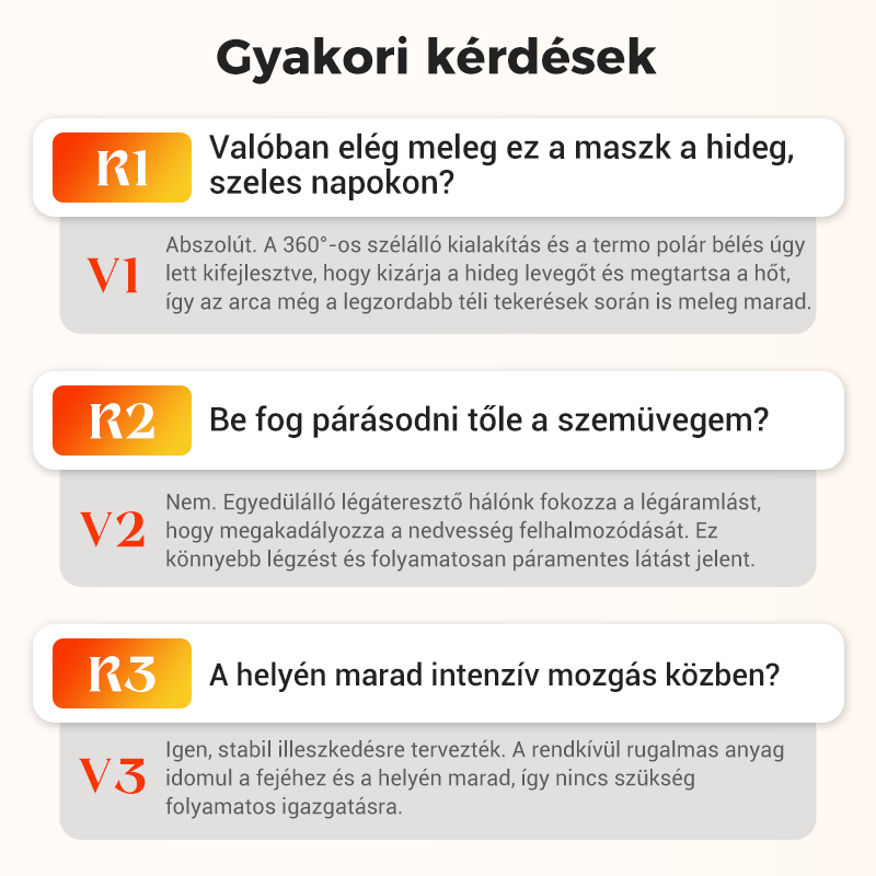 💞 Kask wiatroszczelny do użytku zimowego, unisex