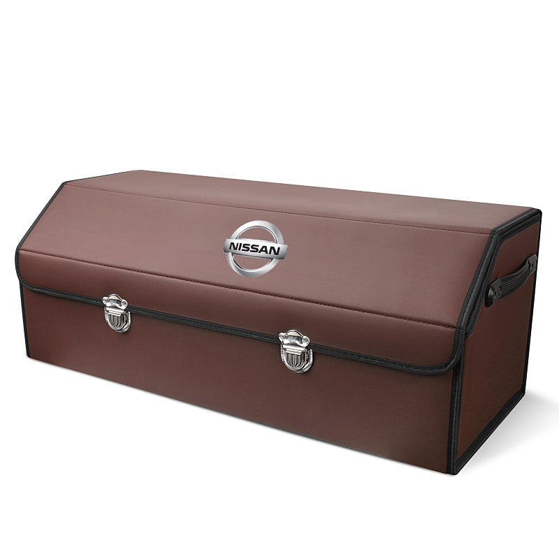 Skórzany schowek do bagażnika samochodowego