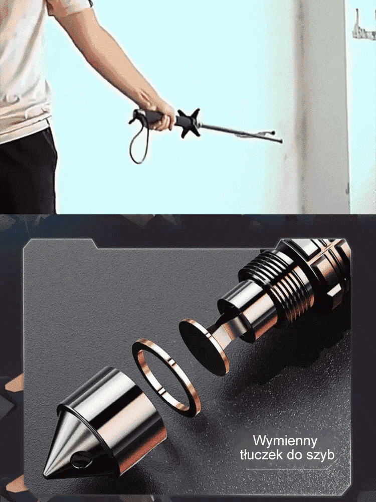 Πολυλειτουργικό τηλεσκοπικό κοντάρι - ορειβασία σε εξωτερικούς χώρους-GR