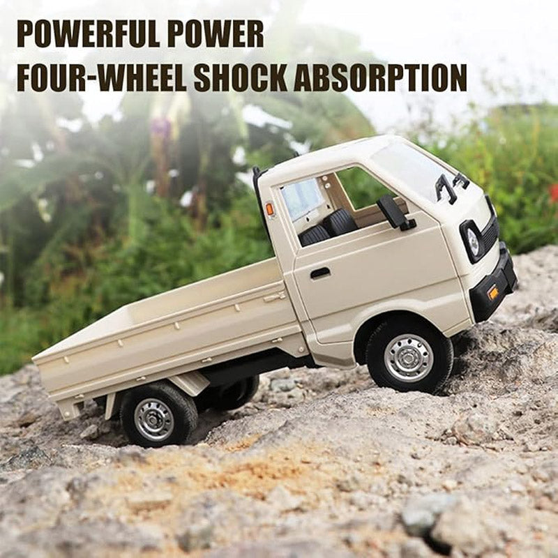 🔥🎁 Zabawka w postaci ciężarówki kontenerowej, zdalnie sterowanej i ładowalnej 🎮🚚