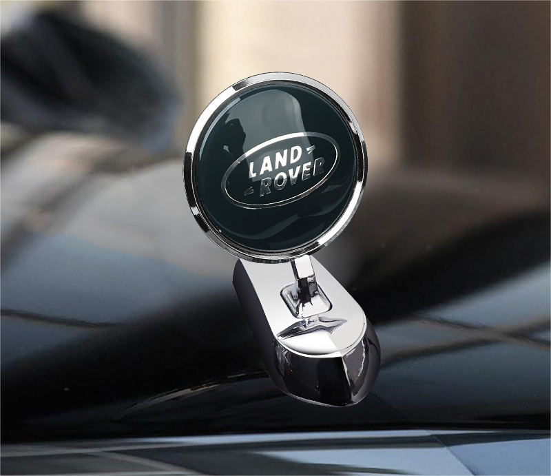 Logo na maskę samochodu z ozdobą