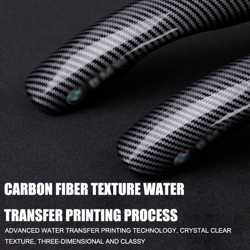 🔥Νέο κάλυμμα τιμονιού από ανθρακονήματα γενικής χρήσης (2 τεμάχια)❗Ταιριάζει σε όλα τα μοντέλα-GR