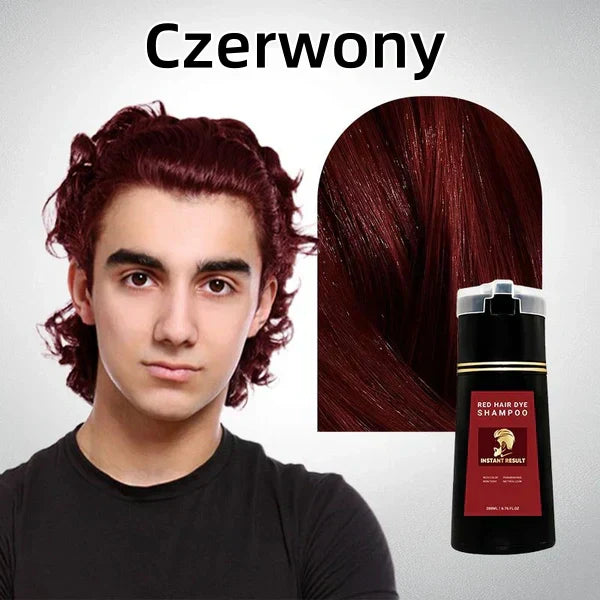 Plaukų šampūnas su momentiniu dažymo efektu - Barzda ir plaukai-LT