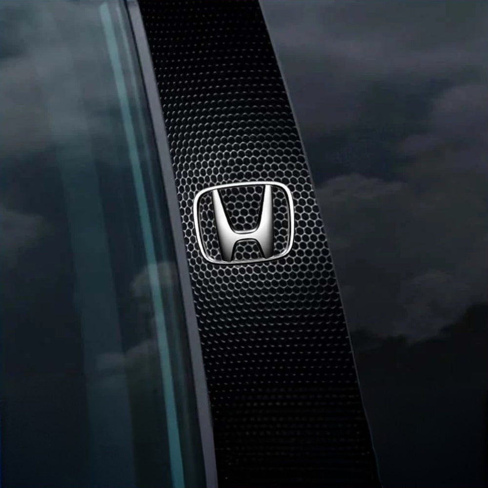 2x Αυτοκόλλητα παραθύρων αυτοκινήτου με λογότυπο-GR