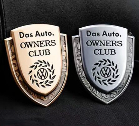 Automobilių etiketės, išorinių modifikacijų priedai, medžiagos, sparnai, šonai, galiniai lipdukai, trimatis metalinis įvaizdis, kūrybinga kėbulo etiketė-LT