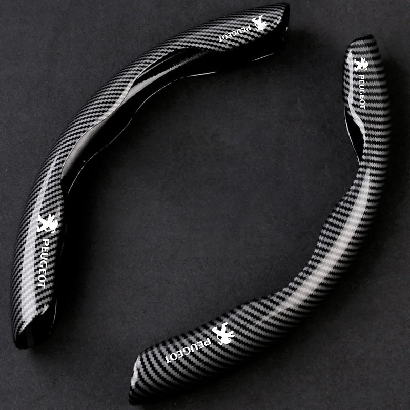 🔥Naujas universalus anglies pluošto vairo gaubtas (2 vnt.)❗Tinka visiems modeliams-LT