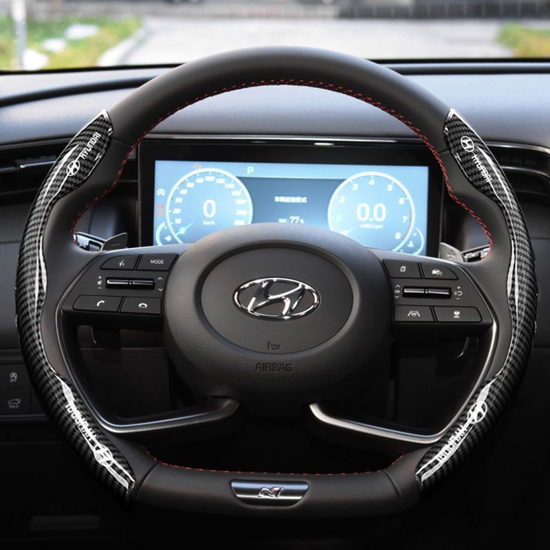 🔥Νέο κάλυμμα τιμονιού από ανθρακονήματα γενικής χρήσης (2 τεμάχια)❗Ταιριάζει σε όλα τα μοντέλα-GR