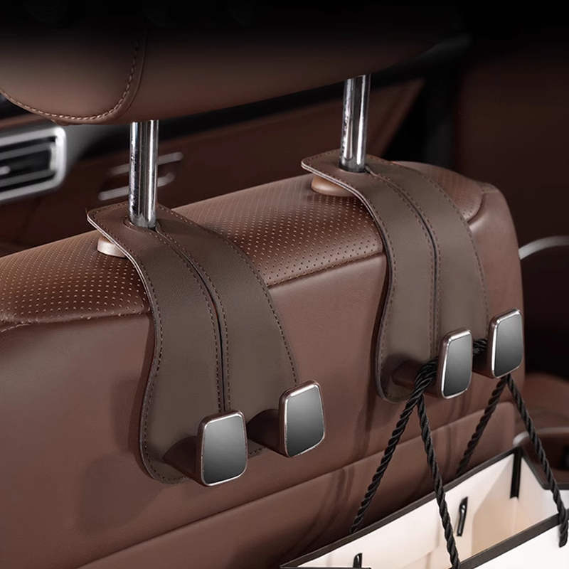 „LUXHOOK Premium“ automobilio sėdynės kabliukas – logotipo suasmeninimas ir vietos taupymas-LT