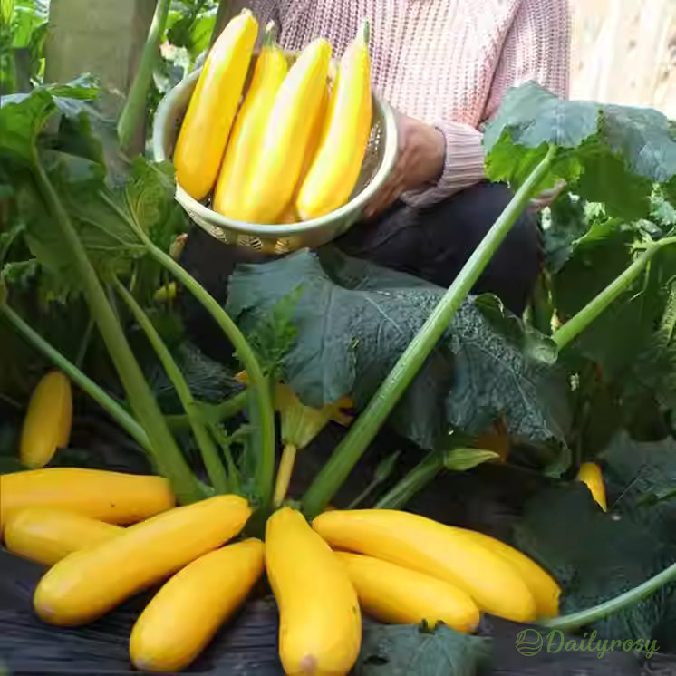 Bananowa cukinia - Złota cukinia🌿Można uprawiać przez cały rok