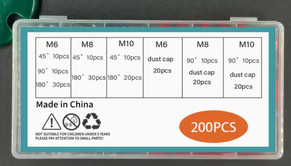 【200 KOSOV】Sklop šob za mast z dvojnim ročajem-SI