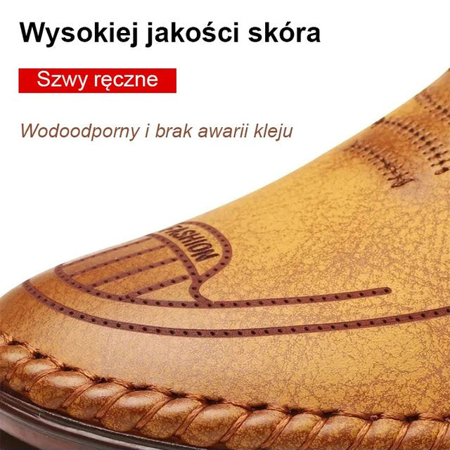 Skórzane buty na co dzień