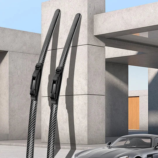 🌈 Αθόρυβες λεπίδες υαλοκαθαριστήρων από ανθρακονήματα χωρίς κόκαλα - Κάντε την οδήγησή σας κομψή, αθόρυβη και άνετη!-GR