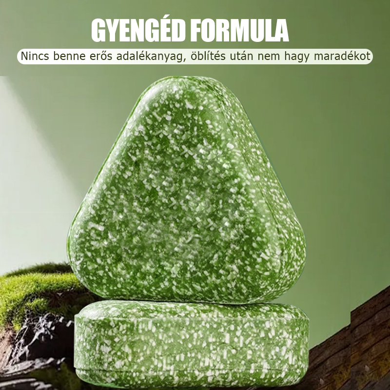 🌿 Natūralus šampūno batonėlis plaukų stiprinimui 🌱🥰-LT