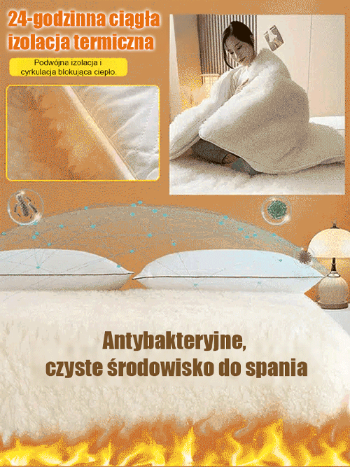 Materac z australijskiej wełny.