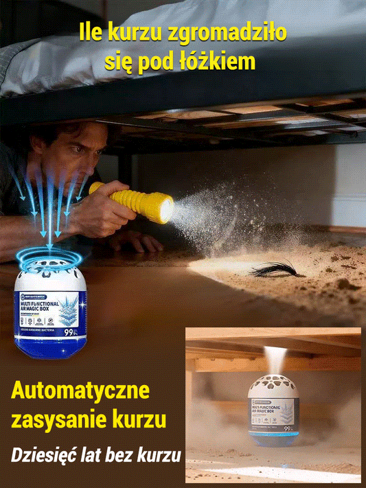 【Pogromca Kurzu】Uniwersalne Magiczne Pudełko Odkurzające