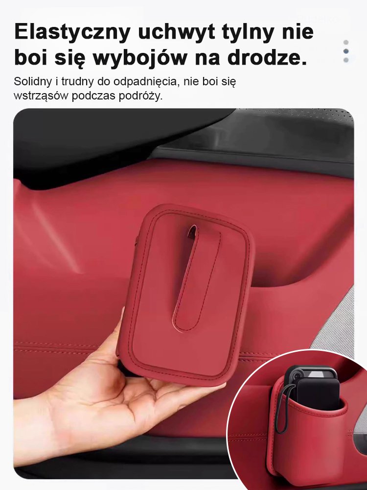 Uchwyt na kubek w drzwiach samochodu