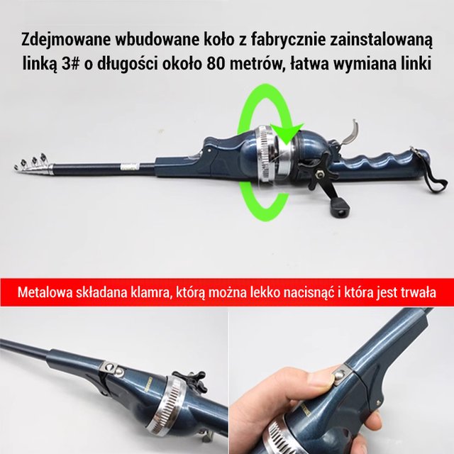 Składana wędka