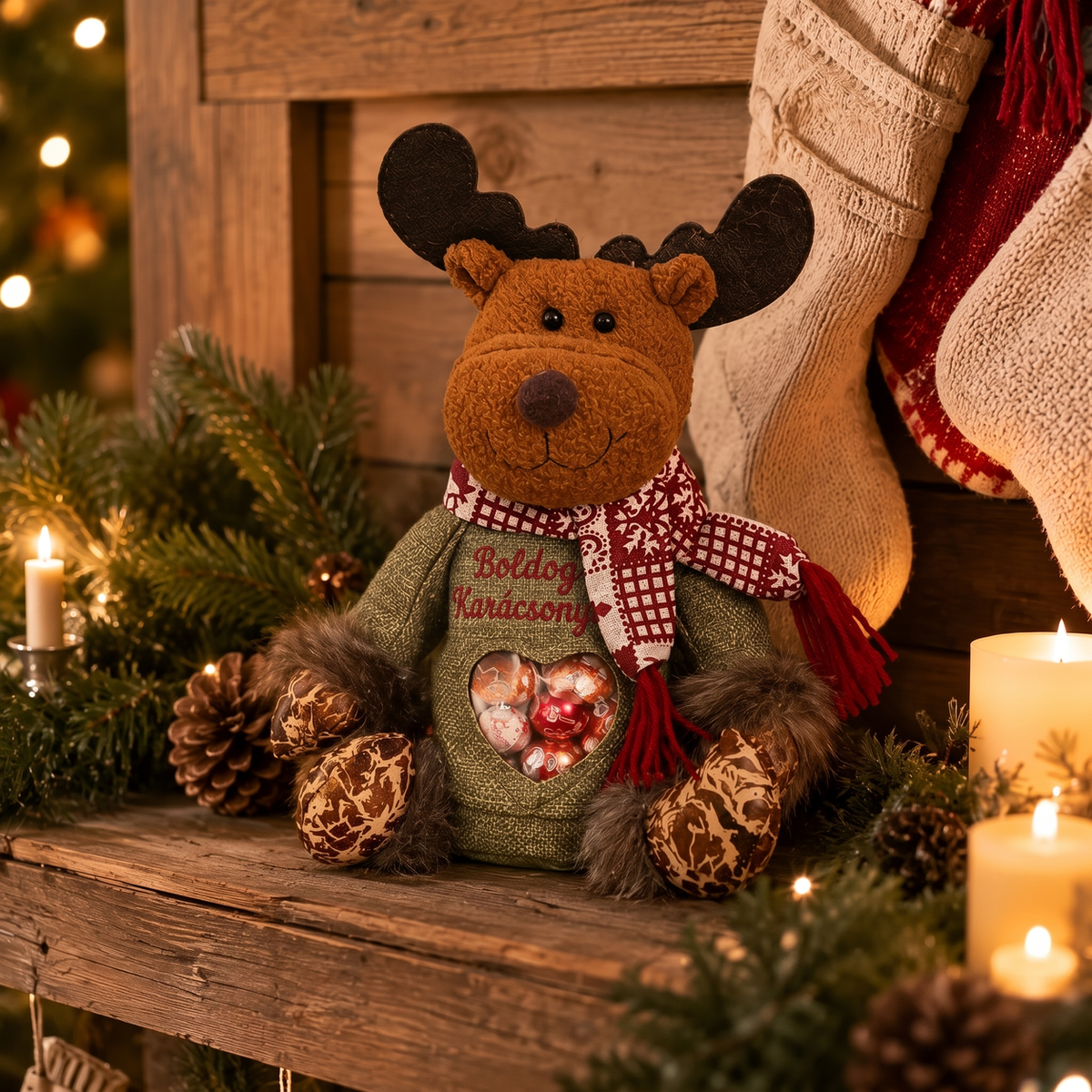 🎄🎁 49% ZNIŻKI – ostatni dzień! Świąteczne torebki prezentowe z suwakiem – Opakowanie świąteczne 🎅✨