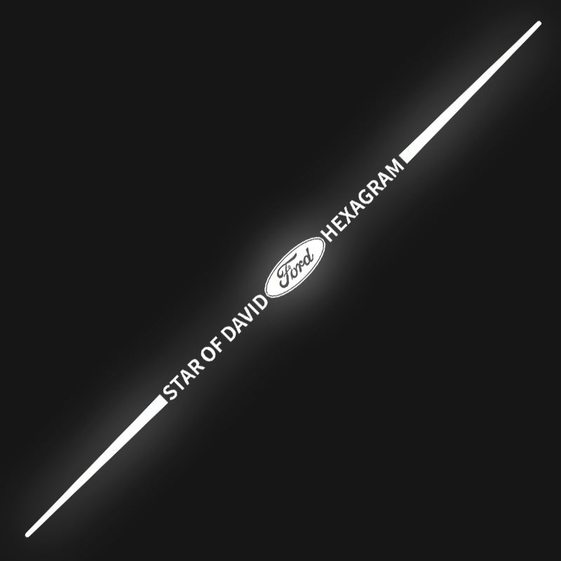 3D spalvoti lazeriu atspindintys automobilių lipdukai, 4 vnt.-LT