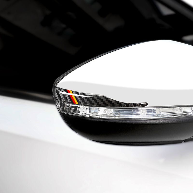 Anglies pluošto veidrodėlio lipdukas su apsauga nuo smūgių ir logotipu-LT