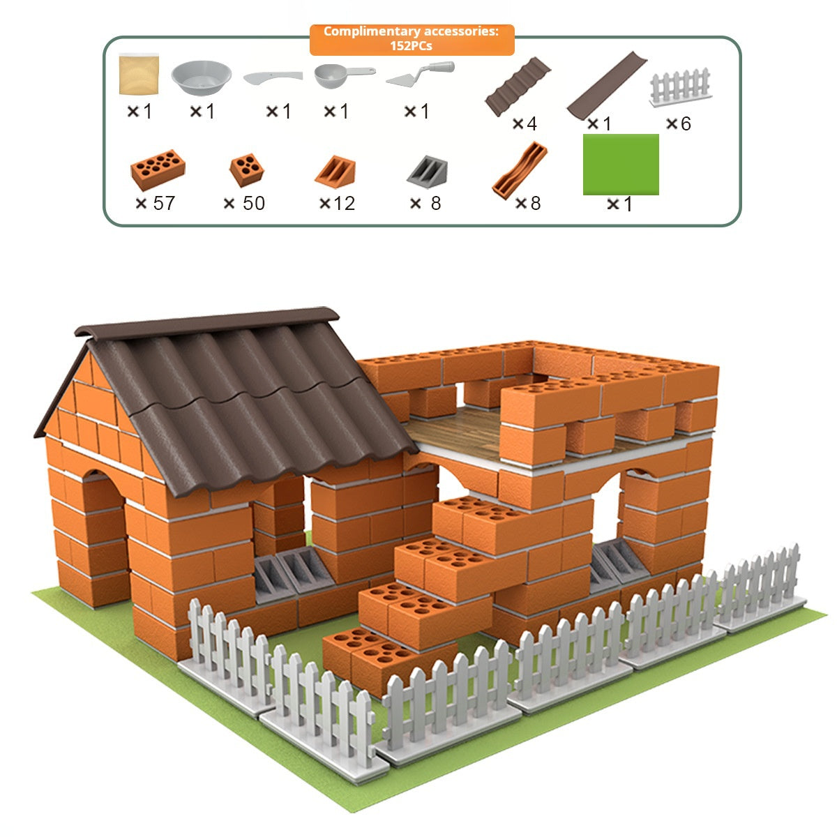 🏠Surenkamas mini konstrukcinis rinkinys-LT